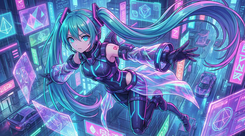 91动漫-赛博朋克少女觉醒