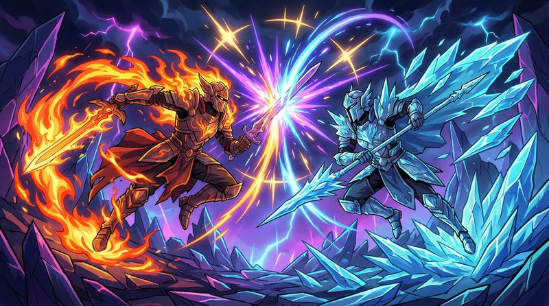 91动漫-冰火对决